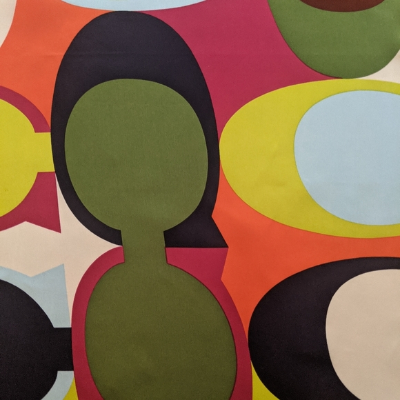 Authentic Coach Silk Scarf - Picture 1 of 5